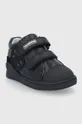 Δερμάτινα παιδικά κλειστά παπούτσια Biomecanics μαύρο