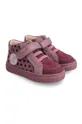 фіолетовий Дитячі шкіряні туфлі Garvalin Для дівчаток