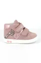 рожевий Дитячі замшеві туфлі Primigi Для дівчаток