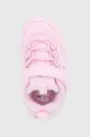 ružová Detské topánky Fila Disruptor E Infants