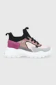 ροζ Παιδικά δερμάτινα παπούτσια Patrizia Pepe Για κορίτσια