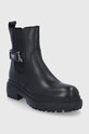 Patrizia Pepe Ghete Chelsea de piele PPJ668.35.41 negru AW21