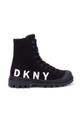 Dkny Botki dziecięce D39062.36.39 czarny