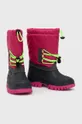 Παιδικές μπότες χιονιού CMP KIDS AHTO WP SNOW BOOTS ροζ