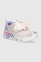 Skechers buty dziecięce syntetyczny różowy 302680N