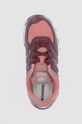 gaštanová Detské kožené topánky New Balance GC574PX1
