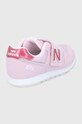 Dziewczynka New Balance Buty dziecięce YZ373GS2 YZ373GS2 fioletowy