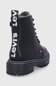 Dievča Detské topánky Levi's VBRO0005S.BROOK.FUR.G čierna