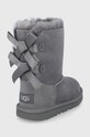 DÍVKA Dětské semišové sněhule UGG Bailey Bow II 1017394K.GREY šedá