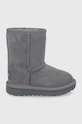 Detské semišové snehule UGG Classic II zateplené sivá 1017703T.GREY