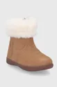 Dječje čizme za snijeg od brušene kože UGG Jorie II smeđa