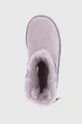 фиолетовой Детские замшевые сапоги UGG Mini Bailey Glitz