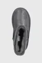 срібний Дитячі шкіряні чоботи UGG