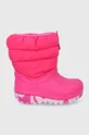 рожевий Дитячі чоботи Crocs Для дівчаток