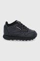 Detské topánky Reebok Classic FZ2094 CLASSIC LEATHER imitácia kože čierna FZ2094