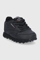 Detské topánky Reebok Classic FZ2094 CLASSIC LEATHER FZ2094 čierna AW21