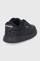 Băieți Reebok Classic încălțăminte din piele pentru copii Club C FZ2096 FZ2096 negru
