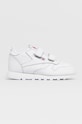 Reebok Classic Buty dziecięce GZ5260 CLASSIC LEATHER imitacja skóry licowej biały GZ5260