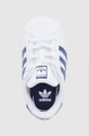 белый Детские кожаные кроссовки adidas Originals Superstar GZ2881