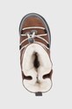 Emu Australia Cizme de zapada din piele întoarsă Blackburn maro K12603.Oak