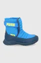 modrá Detské zimné topánky Puma Puma Nieve Boot WTR AC PS Detský