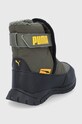 Chlapec Detské zimné topánky Puma Puma Nieve Boot WTR AC PS 380745 zelená