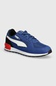 Detské tenisky Puma Graviton Jr imitácia kože modrá 381987