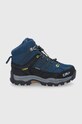 CMP buty dziecięce KIDS RIGEL MID TREKKING SHOE WP tekstylny granatowy 3Q12944.10MF