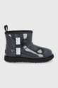UGG Kalosze dziecięce Classic Clear Mini czarny 1112386K.BLK