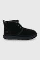 UGG cizme de zapada din piele intoarsa izolat negru 1017320K.BLK