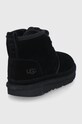 Chłopiec UGG Śniegowce zamszowe dziecięce K NEUMEL II 1017320K.BLK czarny