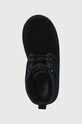 UGG Śniegowce zamszowe dziecięce K NEUMEL II czarny 1017320K.BLK