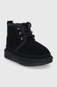 Detské semišové snehule UGG 1017320T.BLK čierna AW21