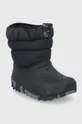 Παιδικές μπότες χιονιού Crocs μαύρο
