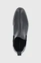 μαύρο Δερμάτινες μπότες Τσέλσι Tommy Hilfiger