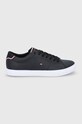 Tommy Hilfiger Buty skórzane FM0FM03739 Planet friendly czarny FM0FM03739