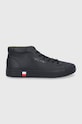 Tommy Hilfiger Buty skórzane czarny FM0FM03740