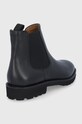 Obuwie BOSS Sztyblety skórzane Edenlug 50460583.001 czarny