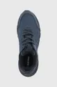 σκούρο μπλε Δερμάτινα παπούτσια Calvin Klein