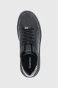 fekete Calvin Klein bőr cipő
