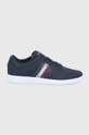 granatowy Tommy Hilfiger Buty skórzane Męski