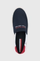 granatowy Tommy Hilfiger Espadryle