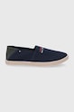 Espadrilky Tommy Hilfiger tmavomodrá FM0FM03712DW5