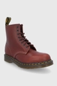 Kožené boty Dr. Martens 1460 burgundské