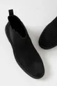 fekete Vagabond Shoemakers magasszárú cipő velúrból