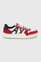 Обувки Armani Exchange велур бял XUX115.XV520.K617