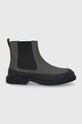 Кожаные полусапоги Camper Pix кожа зелёный K300252.013
