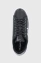 černá Kožené boty Trussardi