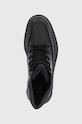 CAT Footwear pantofi de piele întoarsă Hardwear negru P110495
