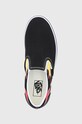 Vans - Tenisówki Classic Slip-On Flame czarny VN0A38F7PHN1